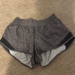 Grey lululemon shorts